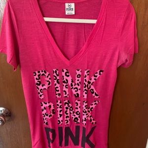 PINK V neck
